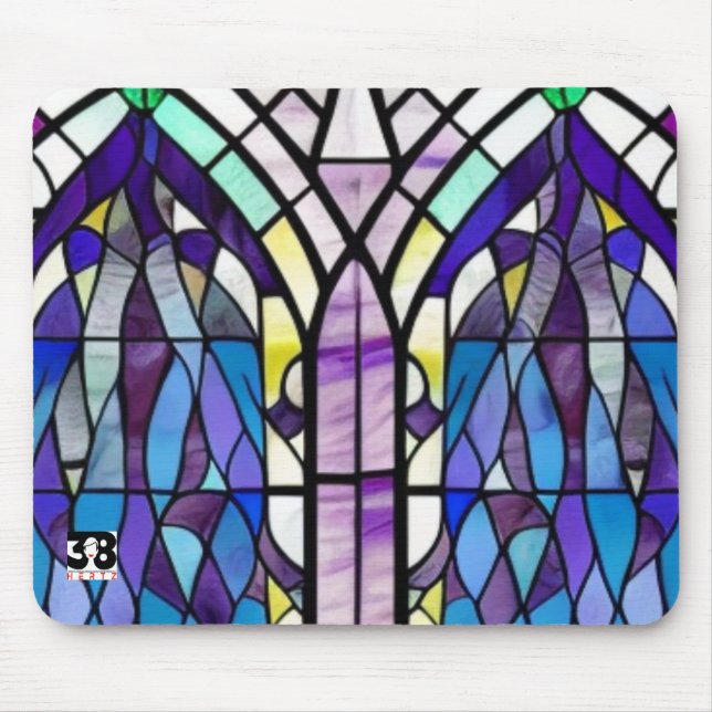 Kirchenfenster Mousepad (Vorne)