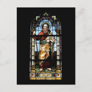 Kirchenfenster Postkarte