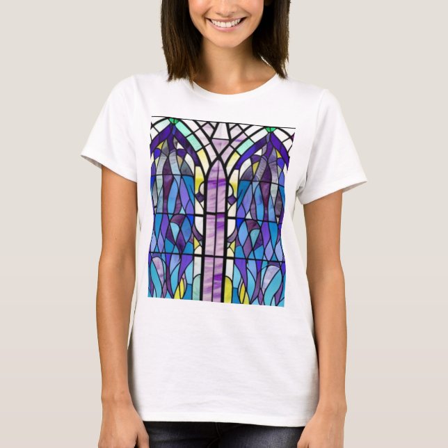 Kirchenfenster T-Shirt (Vorderseite)