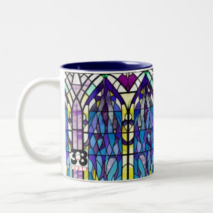 Kirchenfenster Zweifarbige Tasse