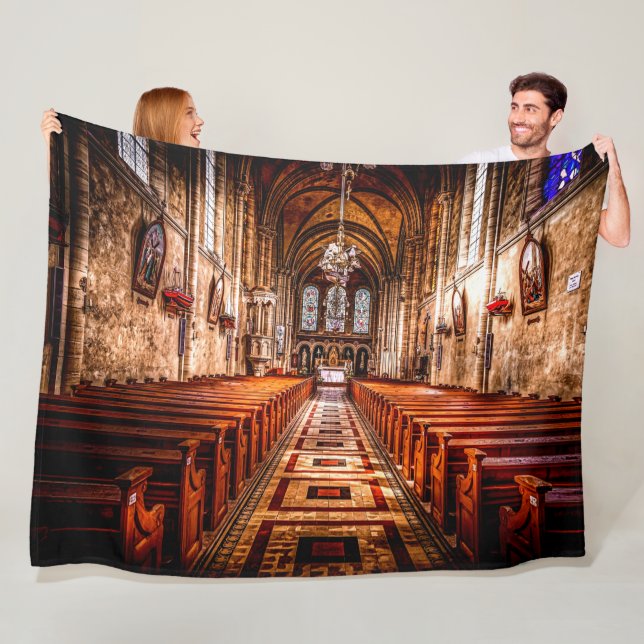 KIRCHENINNEN FLEECEDECKE (Beispiel)