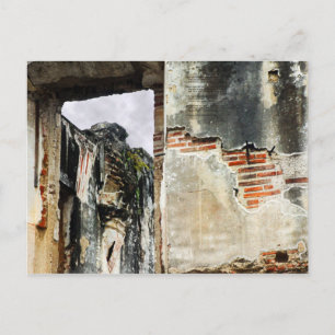 Kirchenmauer, La Antigua Guatemala Postkarte