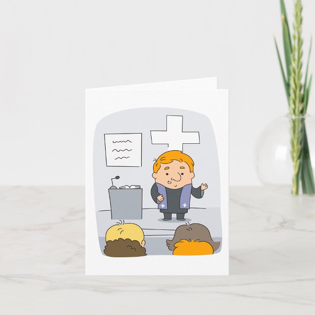 Kirchenminister predigt karte (Von Creator hochgeladen)