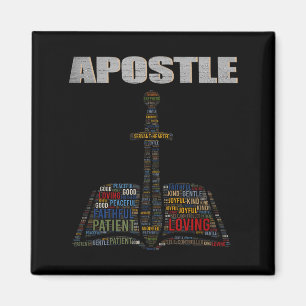 Kirchenminister Wortwolke Apostel Pastor Würdigung Magnet