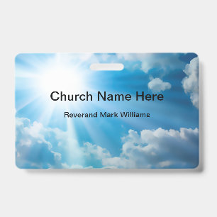 Kirchenpastor und Geistlichkeit Glaube Name Ausweis