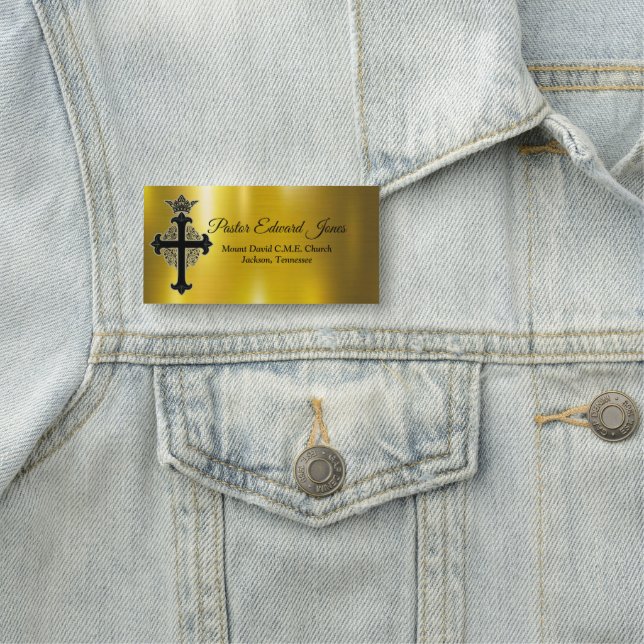 Kirchenreferent Namensschild (Beispiel)