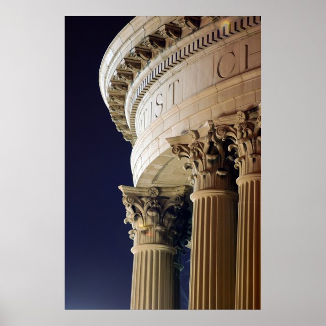 Kirchensäule Poster (Vorne)