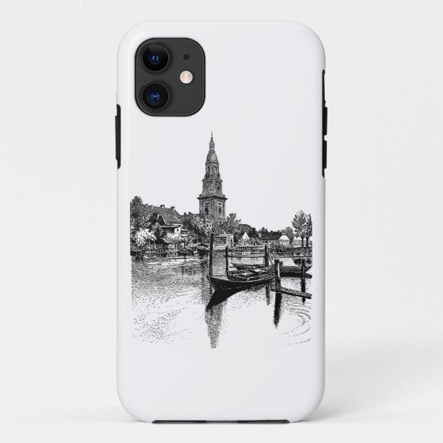 Kirchensee Gebäude Case-Mate iPhone Hülle (Rückseite)