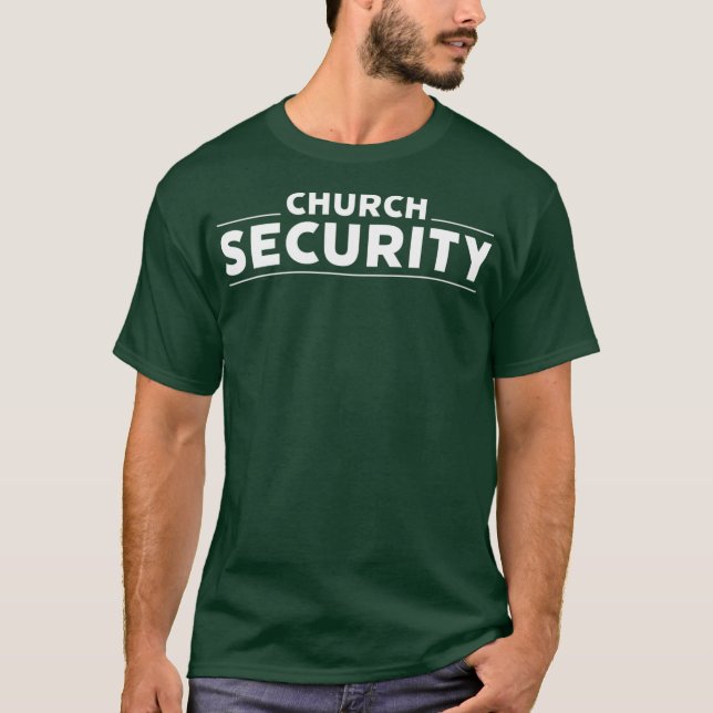 Kirchensicherheit T-Shirt (Vorderseite)