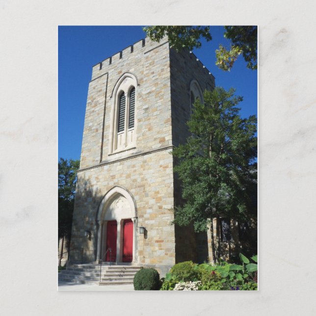 Kirchenspitze Postkarte (Vorderseite)