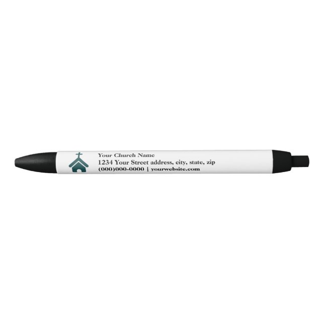 Kirchenstift mit Logo Kugelschreiber (Vorderseite)
