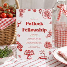 Kirchentreffen mit Potluck-Fellowship