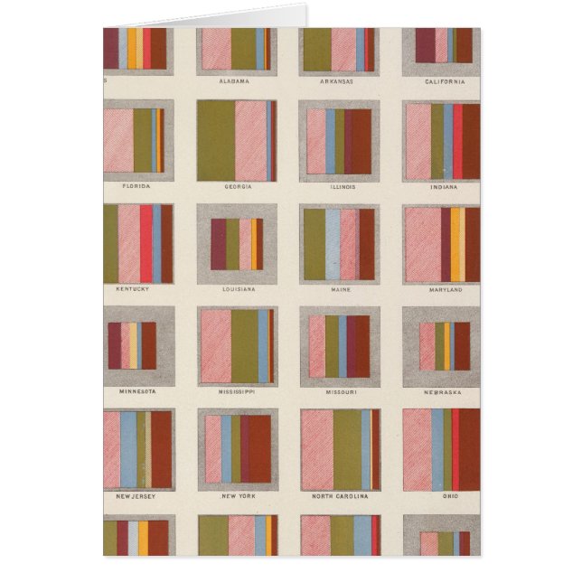 Kirchenunterkunft, Statistischer US-Lithograph (Vorne)
