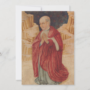 Kirchenvater Johannes Cassianus Feiertagskarte