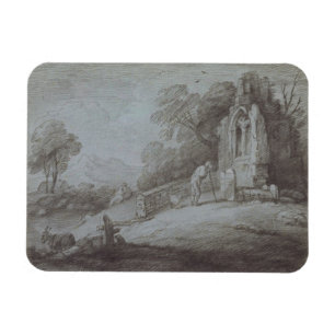 Kirchhof Thomas Gainsboroughs   mit Zahl Conte Magnet