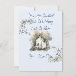 Kirchliche Hochzeitseinladung Einladung