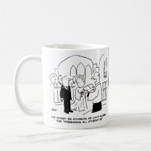 Kirchliche Trauung Der Pfarrer kann die Ehegelübde Kaffeetasse