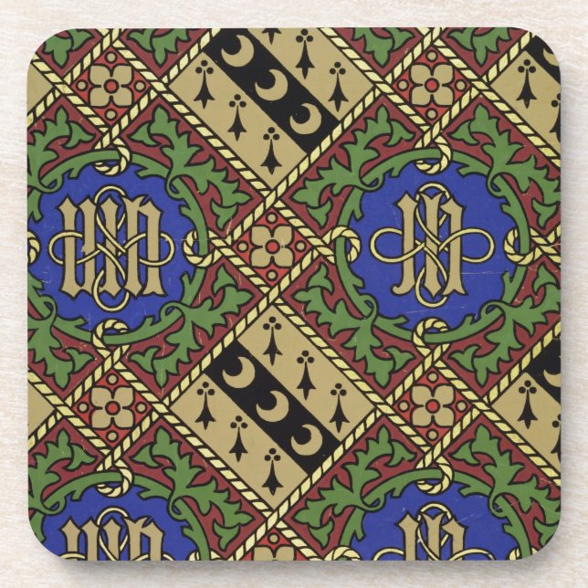 Kirchlicher Tapetenentwurf des Diamantdruckes Untersetzer (Vorderseite)