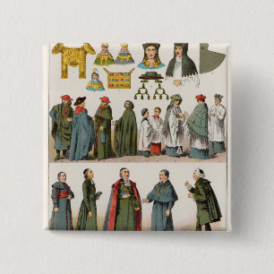 Kirchliches Kleid Button