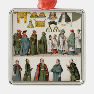 Kirchliches Kleid Ornament Aus Metall