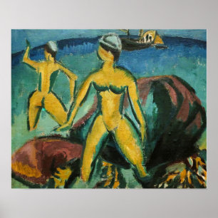 Kirchner - Baden 1912 Poster