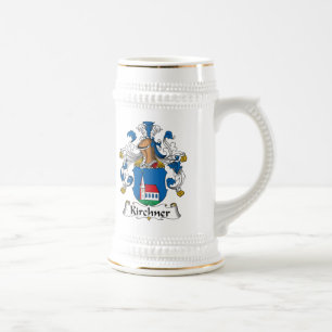Kirchner Familienwappen Bierglas