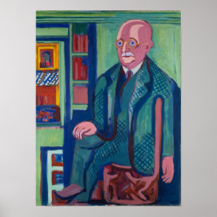 Kirchner - Porträt Dr. Carl Hagemann 1928 Poster