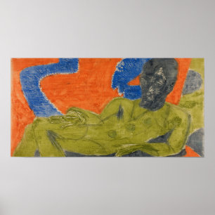 Kirchner - Porträt von Otto Mueller Poster
