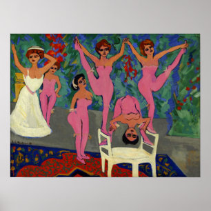 Kirchner - Varieté-Show Poster