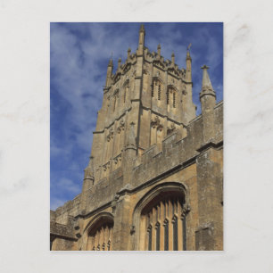 Kirchturm von St. James, Chipping Camden Postkarte