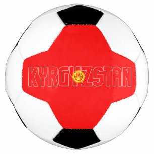 Kirgisistan Flag Adortable Patriotic Fußball
