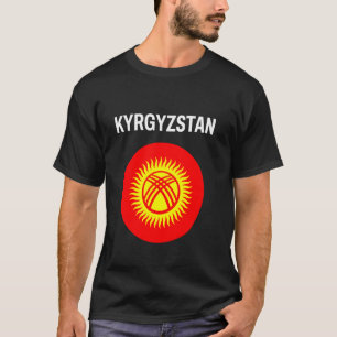 Kirgisistan-Flagge Modern T-Shirt