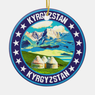 Kirgisistan Keramik Ornament