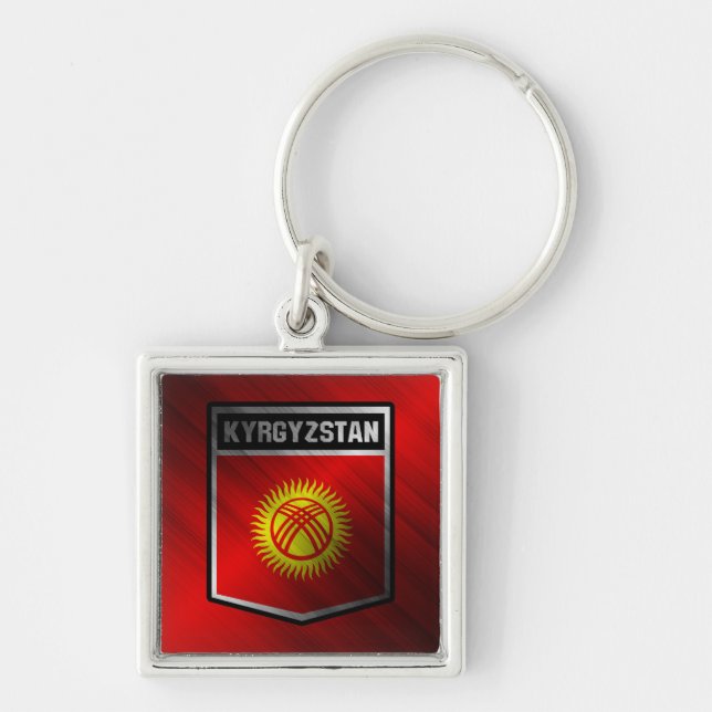 Kirgisistan Schlüsselanhänger (Vorne)