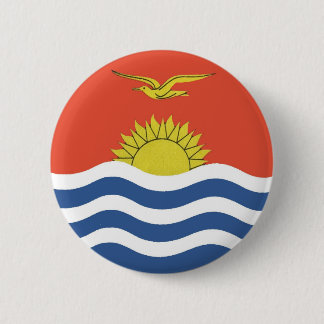Kiribati Flag Icon Round Button Button