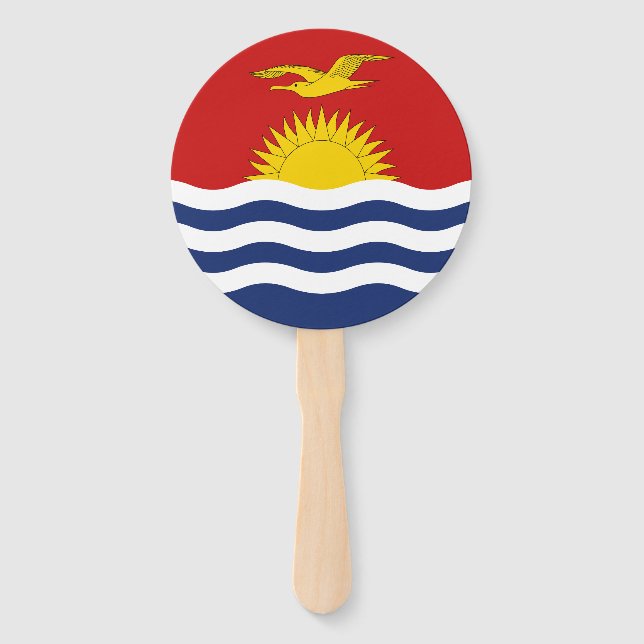 Kiribati-Flagge Fächer (Vorderseite)