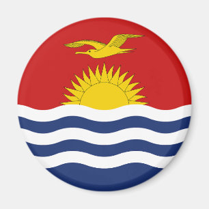 Kiribati-Flagge Magnet