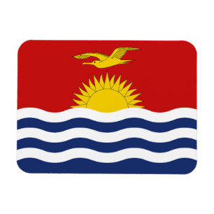 Kiribati-Flagge Magnet