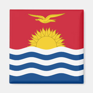 Kiribati-Flagge Magnet