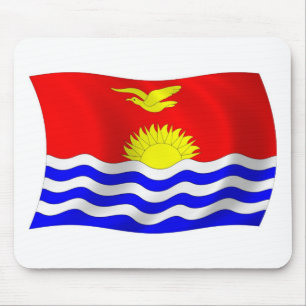 Kiribati-Flagge-Mauspad Mousepad