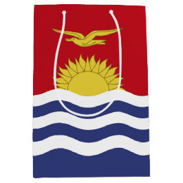 Kiribati-Flagge Mittlere Geschenktüte