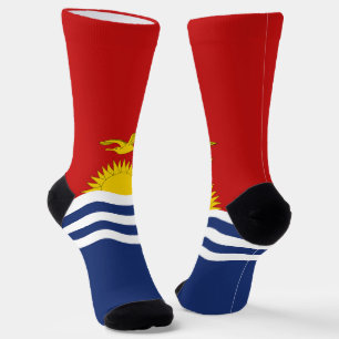 Kiribati-Flagge Socken