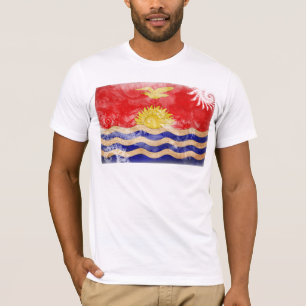 Kiribati-Flagge T-Shirt