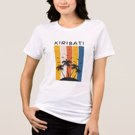 Kiribati Women's Tri-Blend Shirt