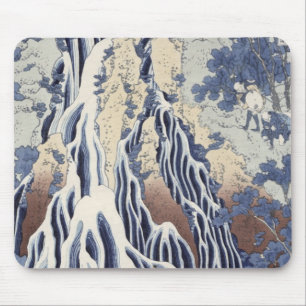 Kirifuri Fall auf Kurokami Berg Mousepad
