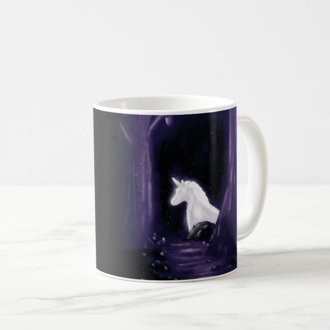 Kirion and the Mystical Unicorn Mug Kaffeetasse (VorderseiteRechts)