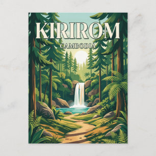 Kirirom-Nationalpark Kambodscha Postkarte