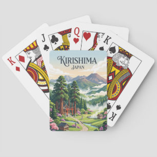 Kirishima, Japan Spielkarten