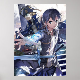 Kirito und Eugeo in Alicization Poster