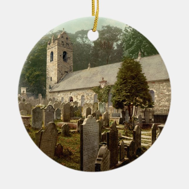 Kirk Braddan, Douglas, Isle of Man, England Keramikornament (Vorne)